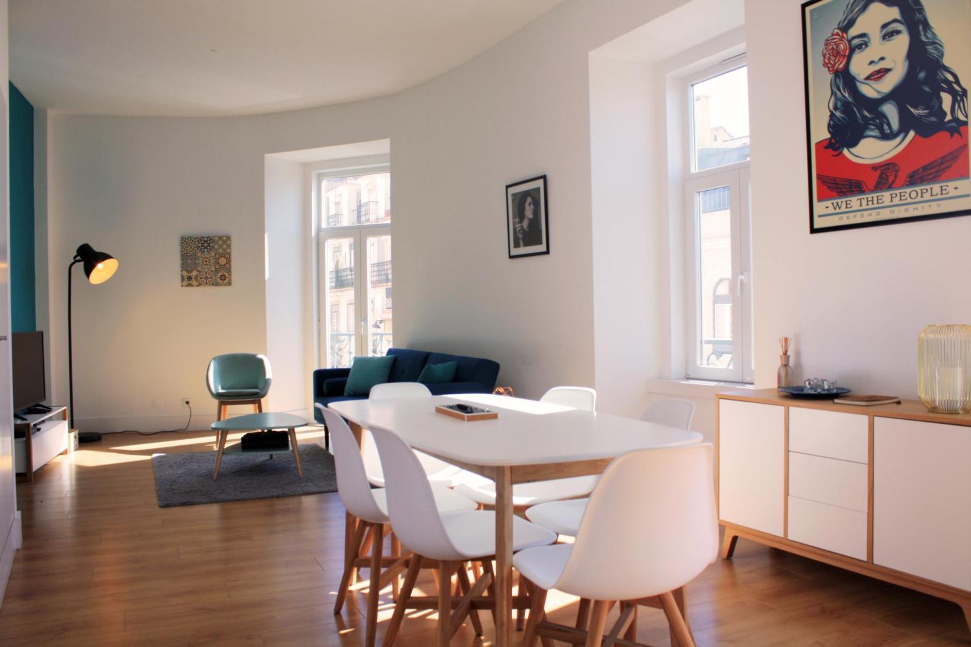 Sunny 3Bdr Apartment In Graca By Lovelystay Lisboa المظهر الخارجي الصورة